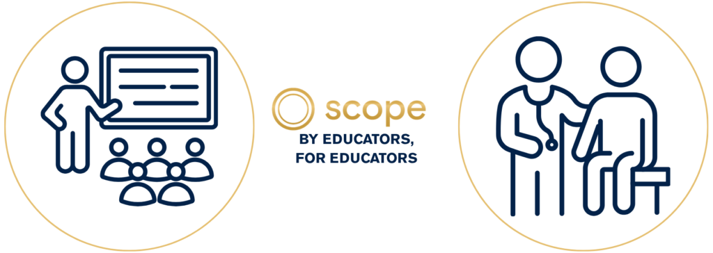 Scope by EMRLD HEALTH. Built by educators, for educators